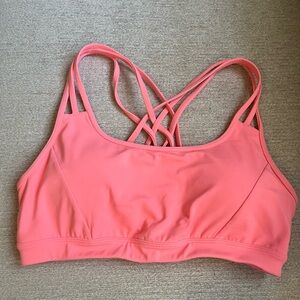 Athleta Coral Sports Bra | Fully Focused BRA